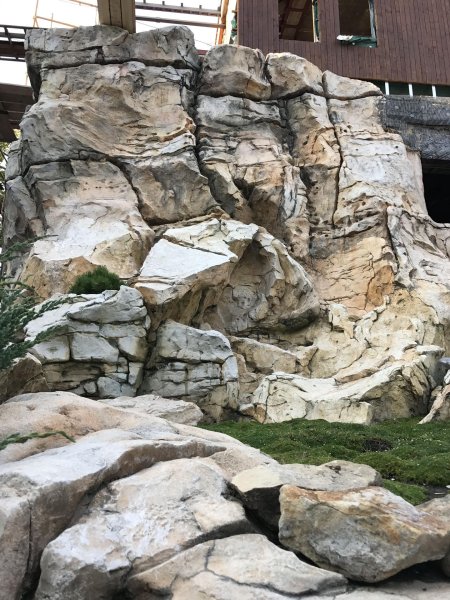 Водопад из арт бетона