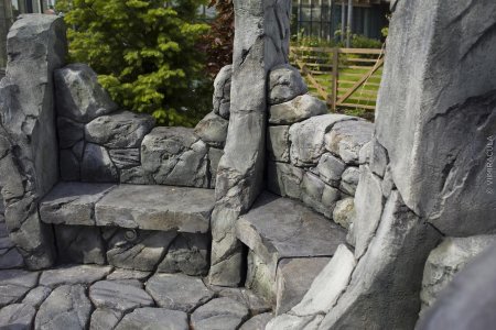 Артбетон водопад ландшафт