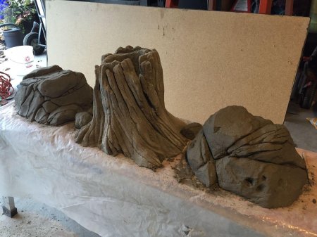 Пень артбетон