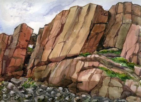 Скала рисунок