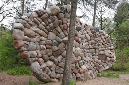 Забор из валунов