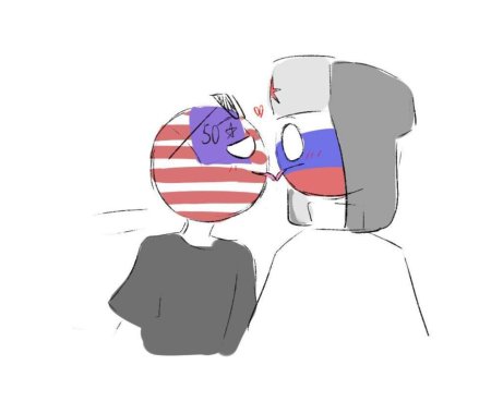 Countryhumans россия и америка