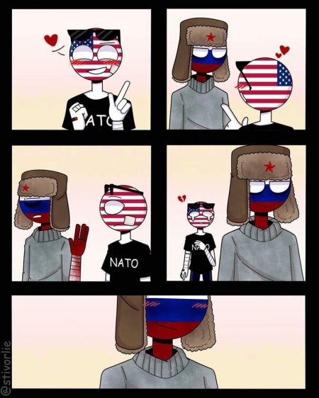 Countryhumans россия и сша комиксы