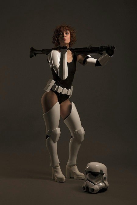 Клон девушка звездные войны косплей