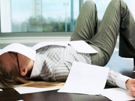 Усталый человек