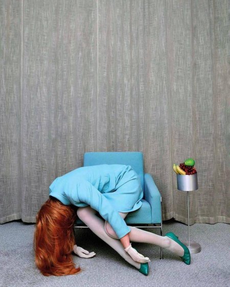 Уставшая женщина