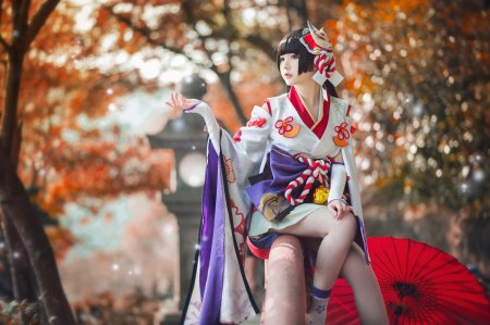 Девушка в кимоно