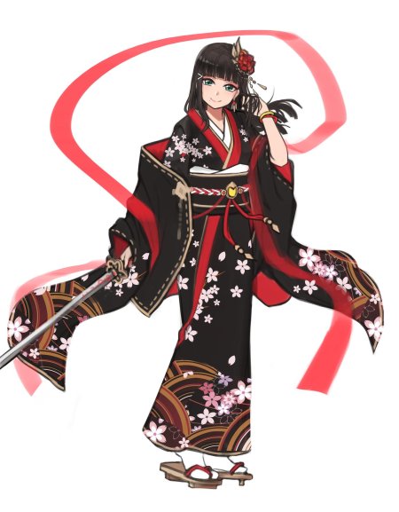 Аниме кимоно