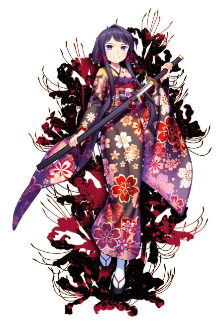 Хаори с хиганбана