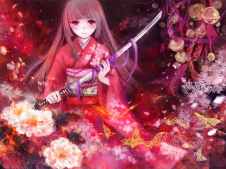 Катана кимоно