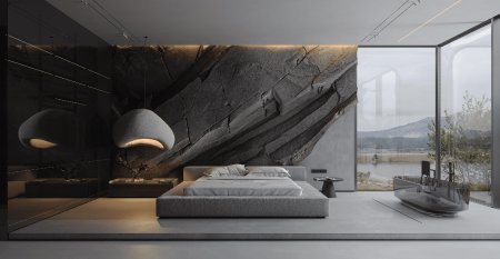 Гипсовая д панель скала