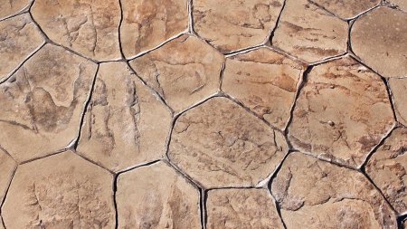 Печатный бетон