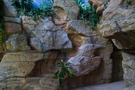 Артбетон искусственный грот водопад