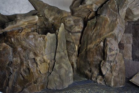 Артбетон искусственный грот водопад