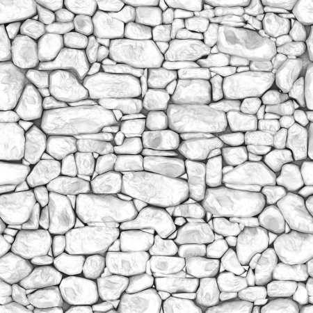 Displace map камни