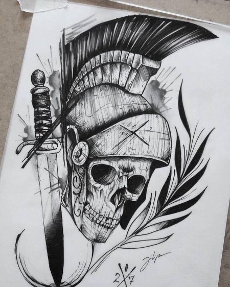 Спарта эскиз