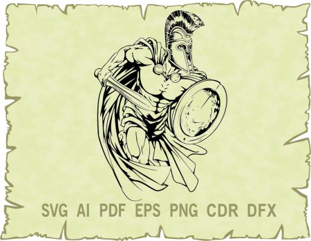 Спартанец эскиз