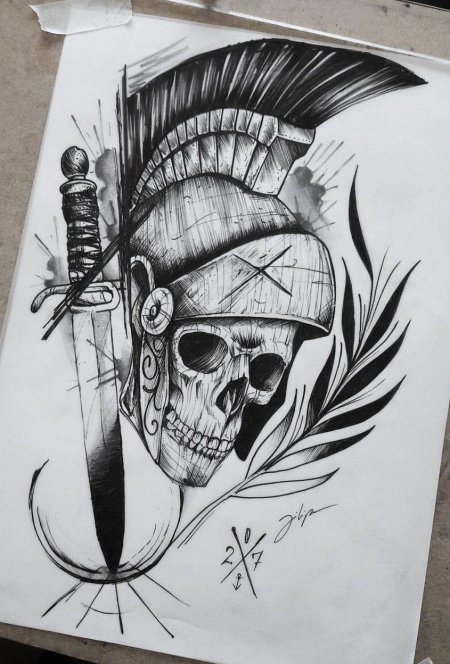 Спарта эскиз