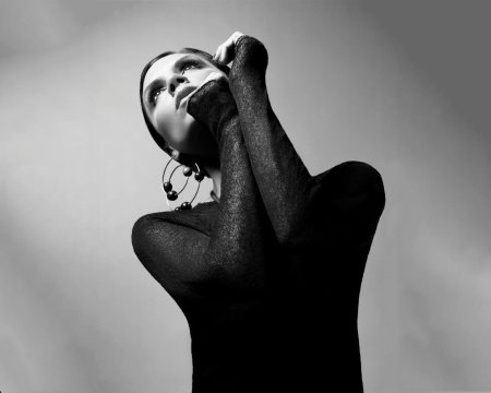 Черно белая фотосессия