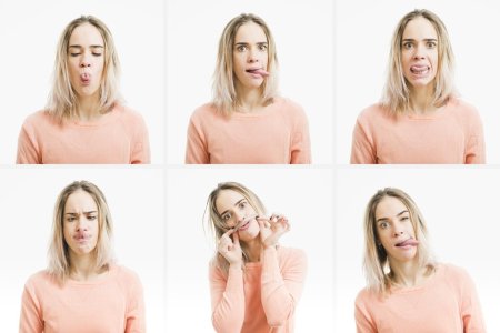 Разные эмоции человека