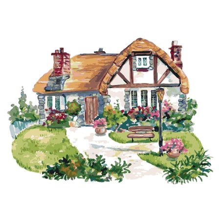 Домики рисунки