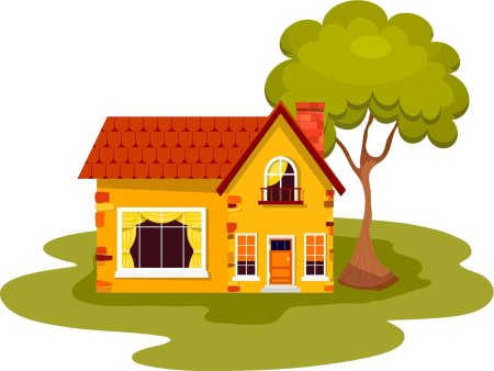 Желтый домик