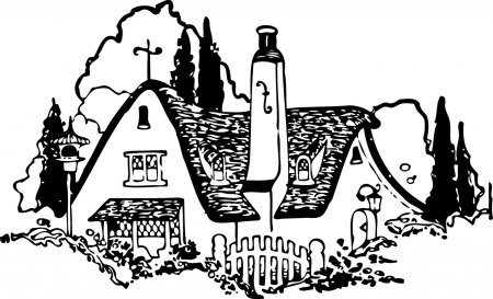 Рисунок домик