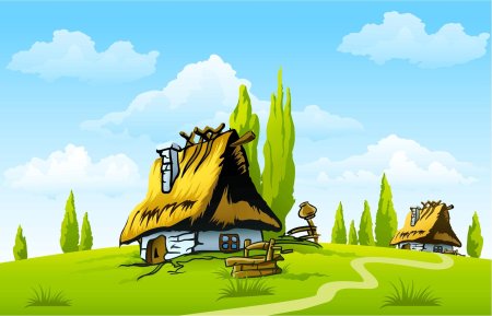 Дом мультяшный