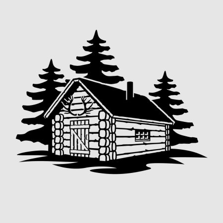 Сруб вектор