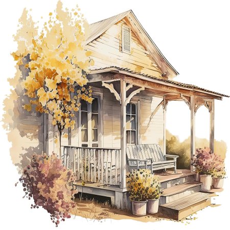 Иллюстрация дом