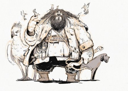 Хагрид иллюстрация