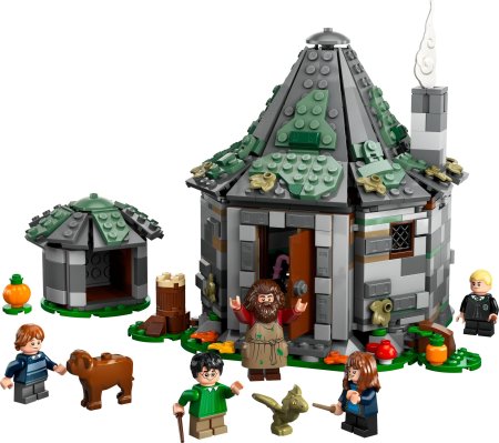 Конструктор lego harry potter хижина хагрида