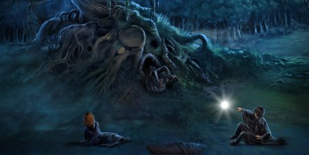 Запретный лес гарри поттер