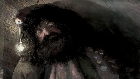 Хагрид и гарри поттер