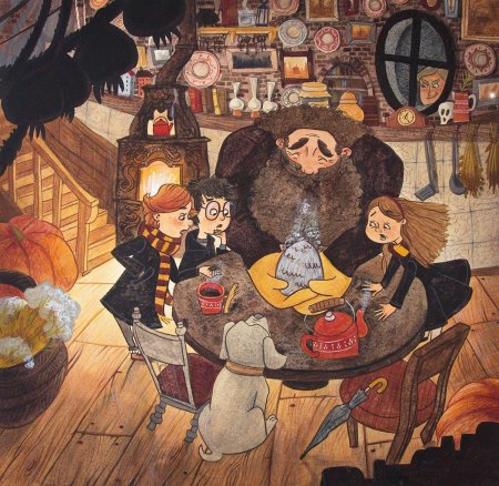 Гарри поттер иллюстрации