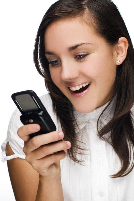 Женщина с телефоном