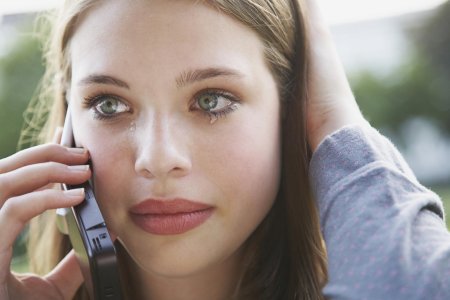 Девушка телефон