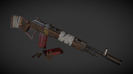 Снайперская винтовка постапокалипсис