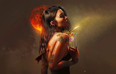 Тату фэнтези