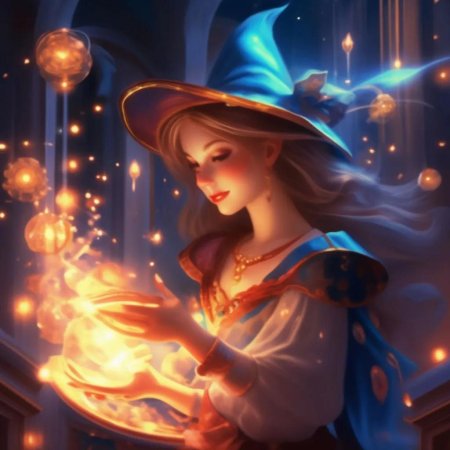 Ведьма красивая