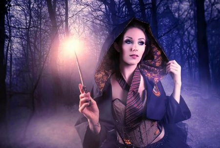 Фотосессия колдунья