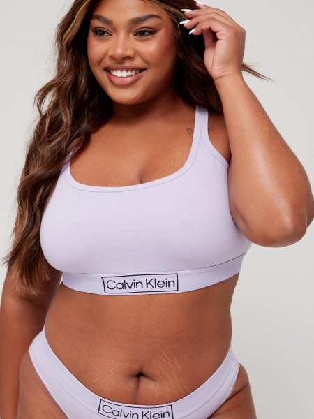 Calvin klein plus size modern cotton bralette in