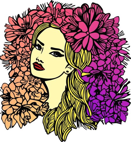 Рисунки красивые девушки