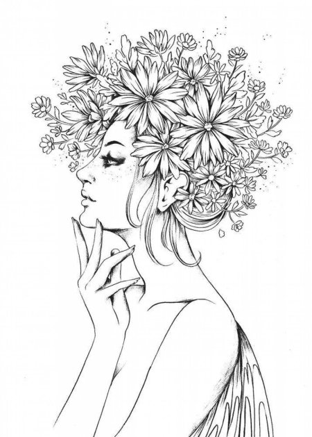 Раскраска девушек