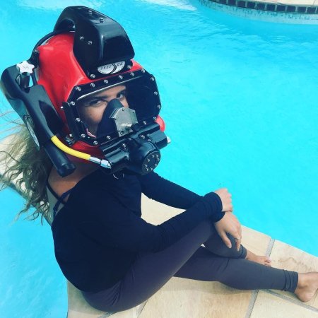 Шлем для дайвинга