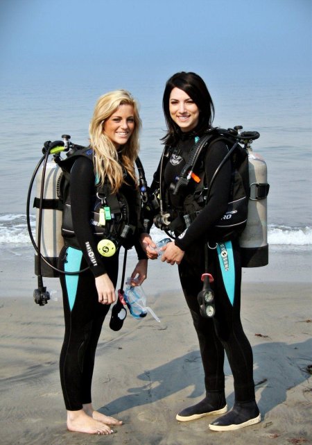 Дайвинг скуба герлз