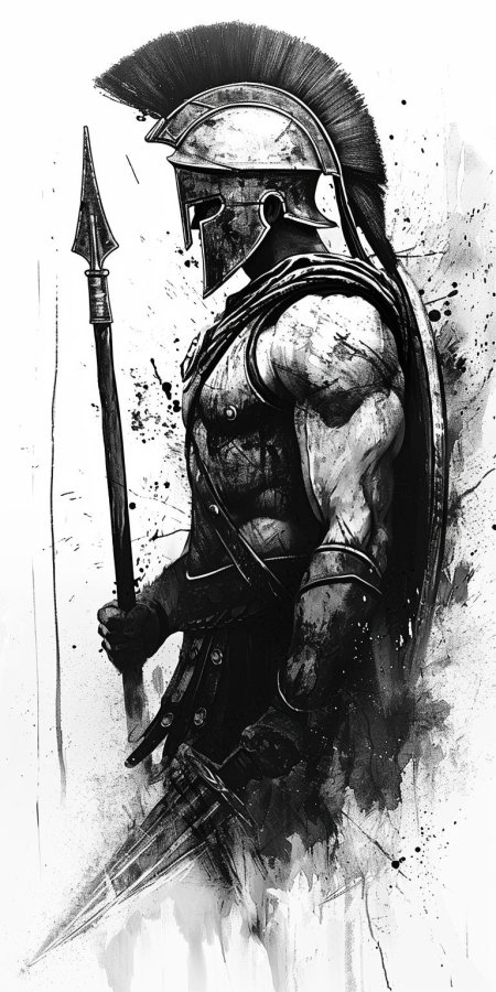 Тату гладиатор