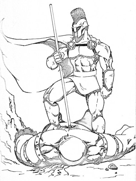 Ахиллес рисунок