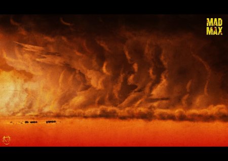 Безумный макс дорога ярости песчаная буря