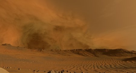 Марс планета пылевые бури